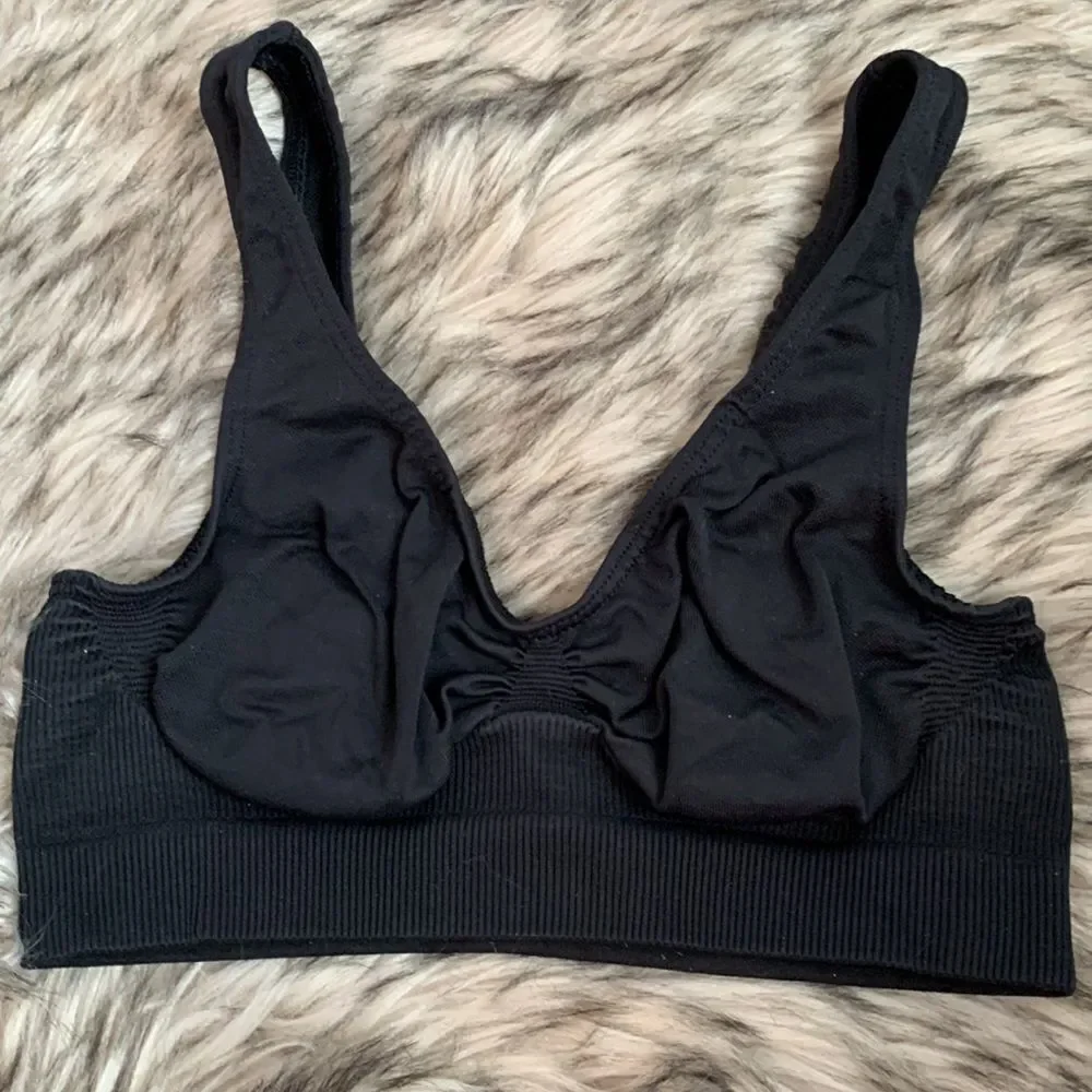 Victoria’s Secret Body by Victoria Unlined No Wire Bra Bralette S Black